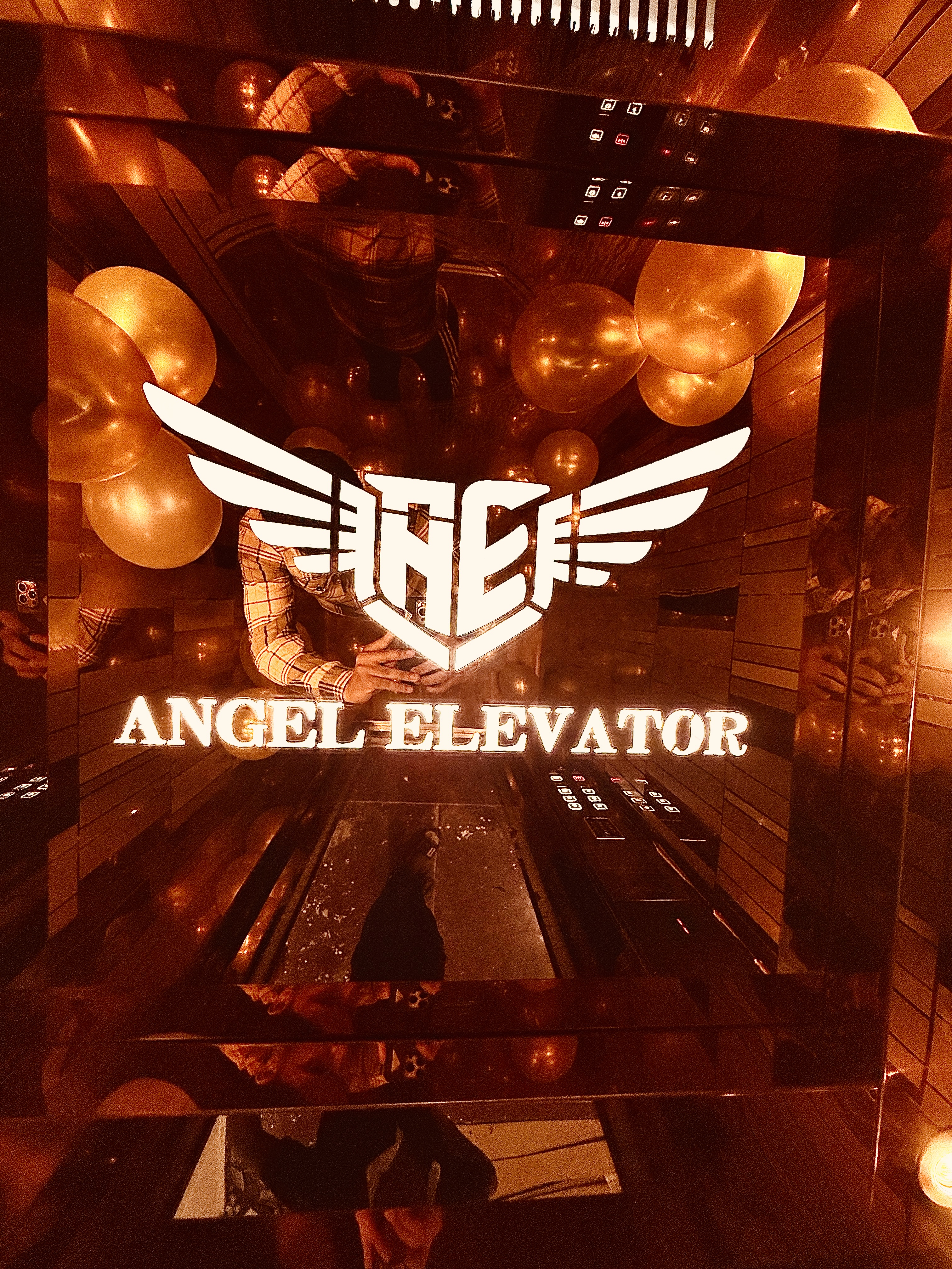 Angel Elevators & Escalators Logo